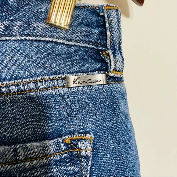 Kancan Womens Light Blue Washed Jean Shorts Size 29 - Picture 5 of 8